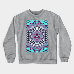 Flower Of Life Pattern Crewneck Sweatshirt